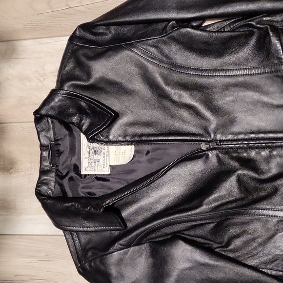 14Y Girls Leather Jacket - Picture 2 of 3